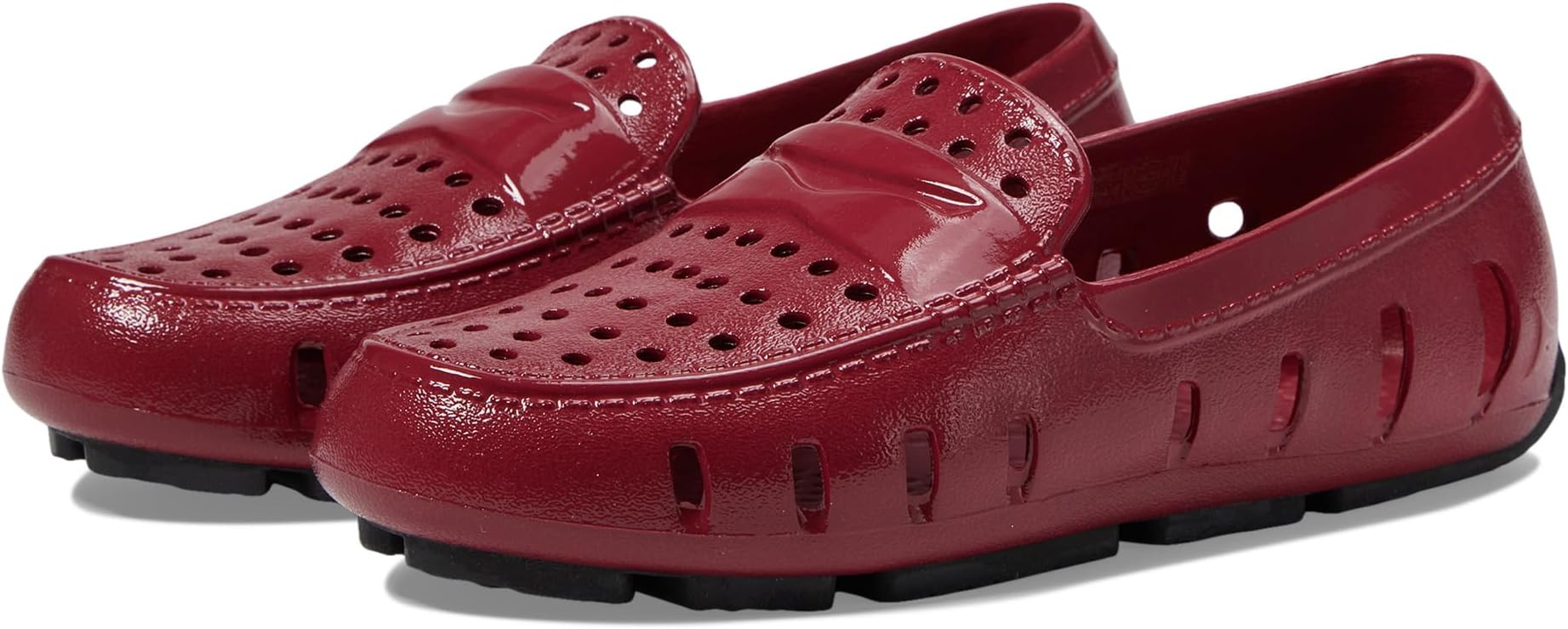 Лоферы Floafers Kids Prodigy Driver EVA Loafers Floafers, цвет Red Patent/Black