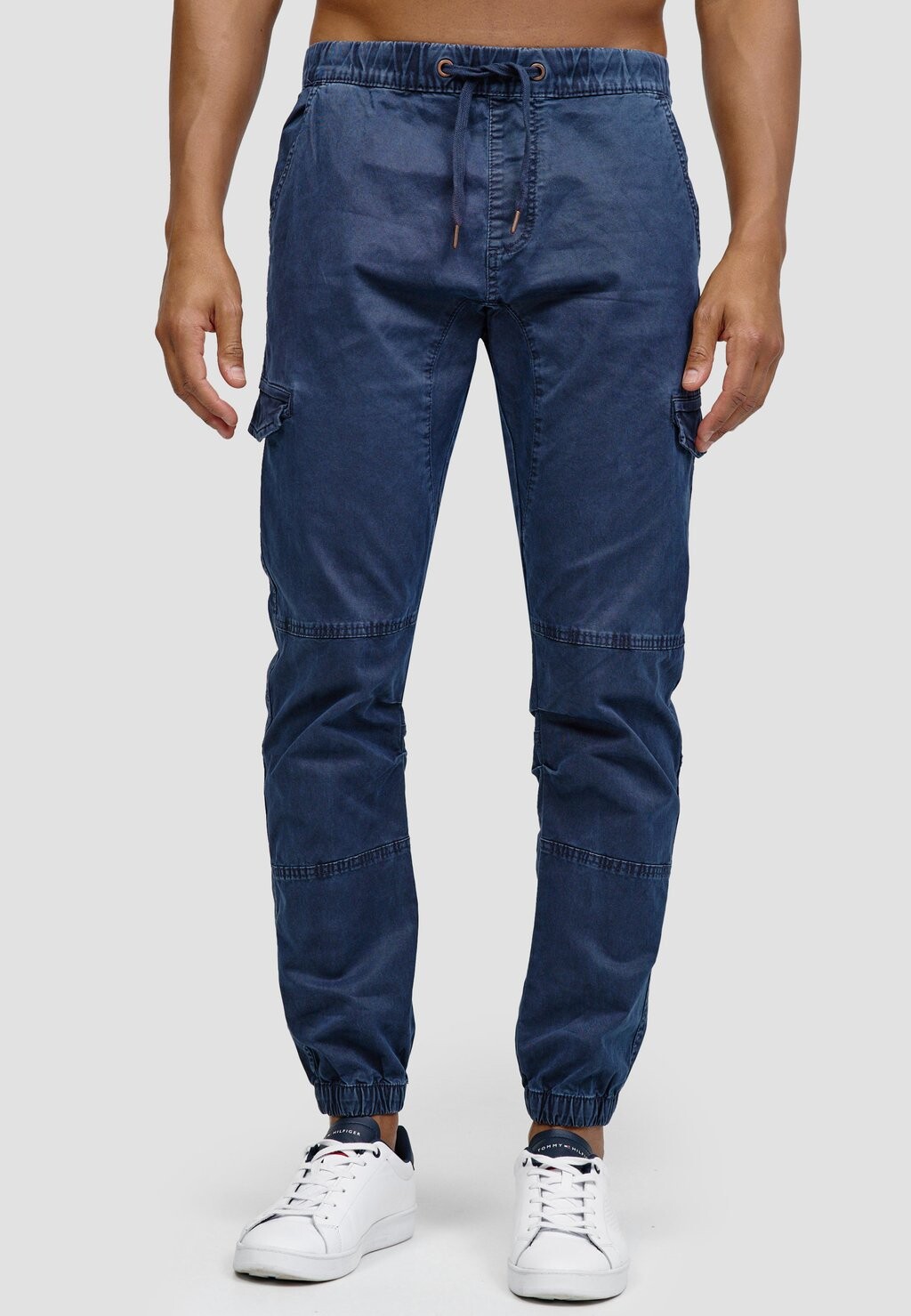 

Брюки-карго INDICODE JEANS, цвет navy