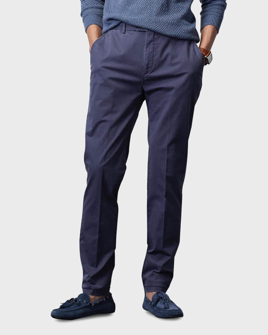 

Мужские брюки чинос Eaton, окрашенные в готовом виде Ralph Lauren Purple Label