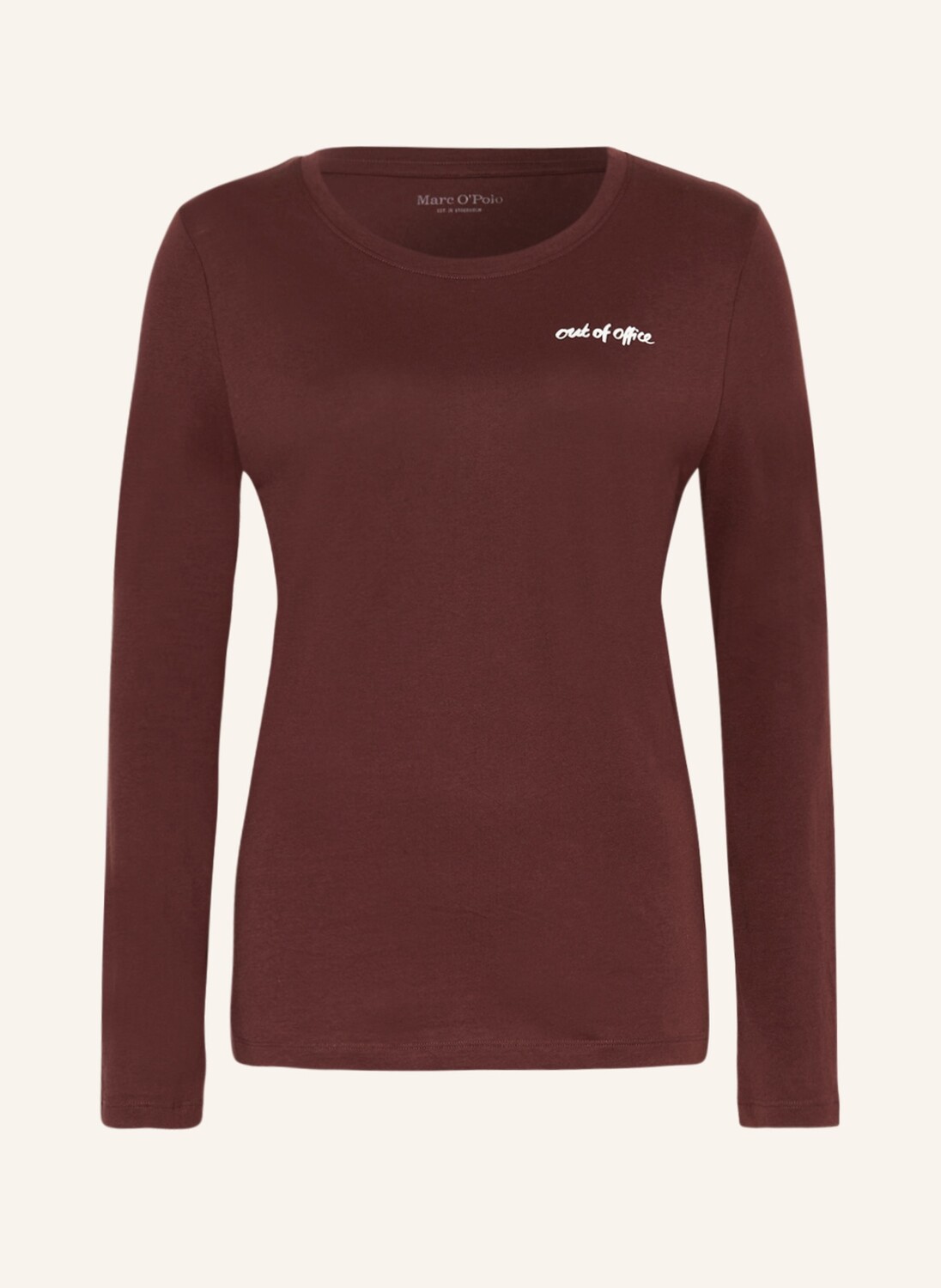 

Ночная рубашка Marc O'Polo Schlafshirt, темно-красный