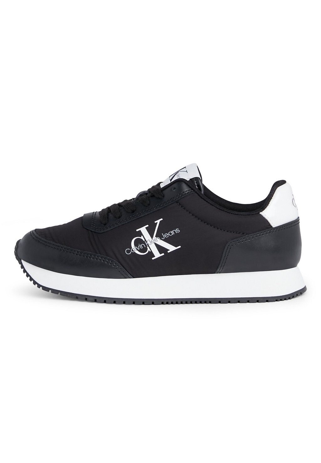 

Кроссовки низкие LACE Calvin Klein Jeans, цвет black bright white
