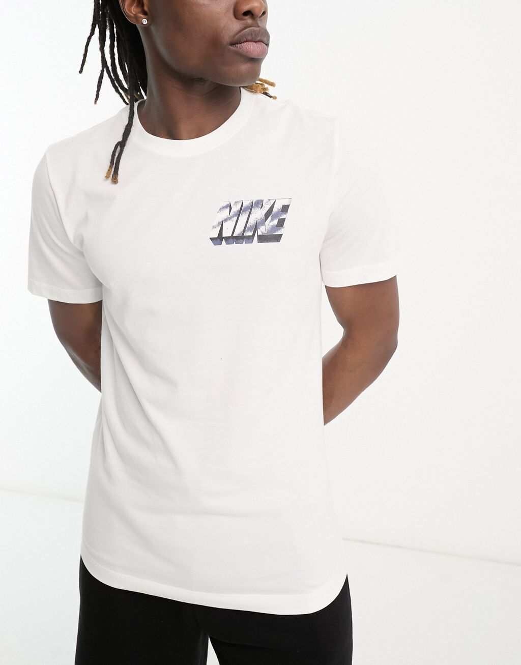 

Белая футболка с графическим рисунком Nike Training Vintage Dri-Fit, Белый