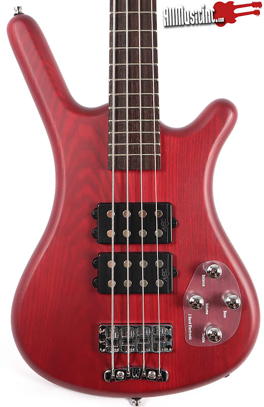 

Басс гитара Warwick Rockbass Corvette Double Buck 4-String Burgundy Red Electric Bass Guitar