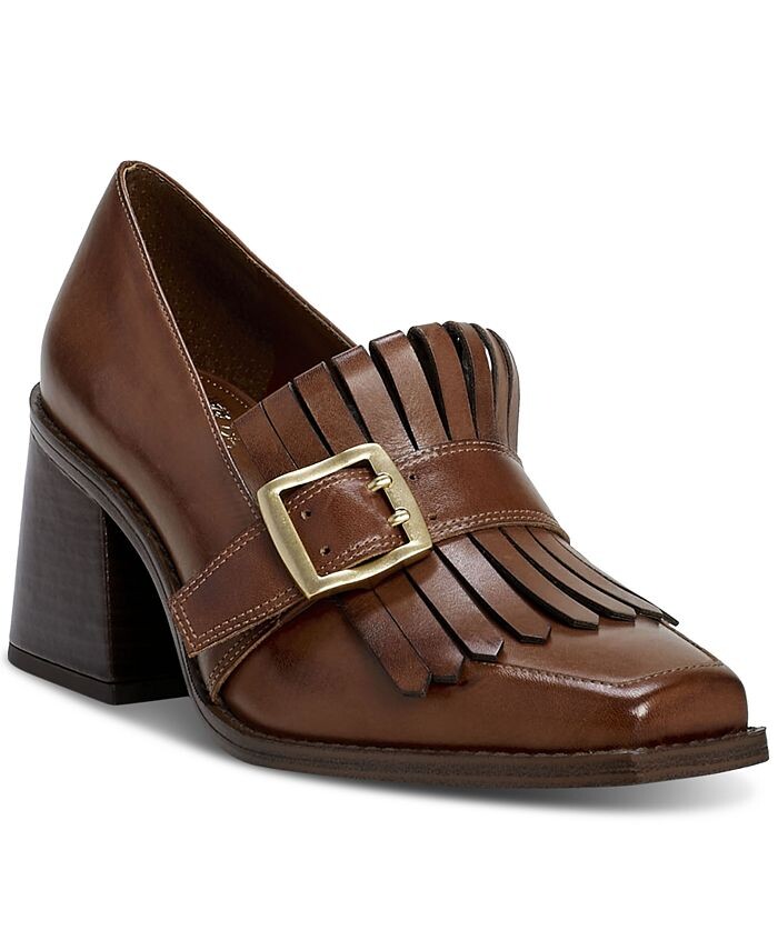 

Женские лоферы Sedna Kiltie на узком каблуке Vince Camuto, коричневый
