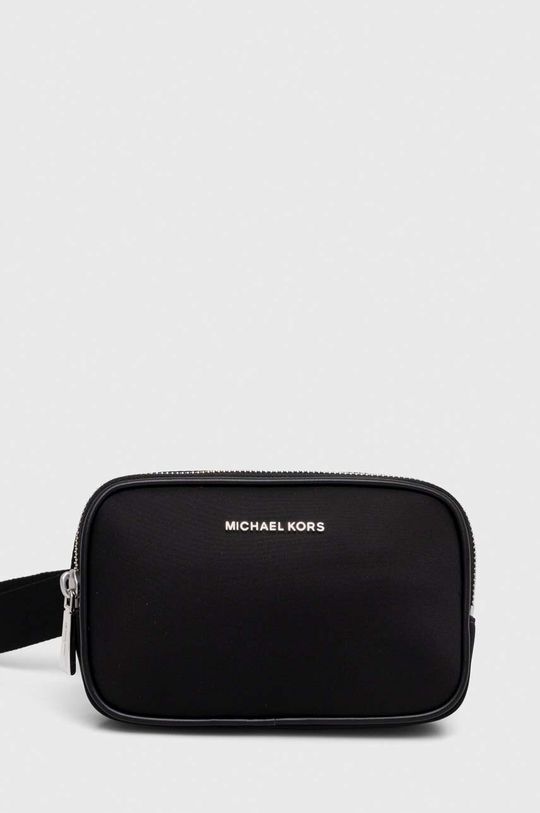 Поясная сумка MICHAEL Michael Kors, черный сумка поясная michael kors фактура рельефная коричневый