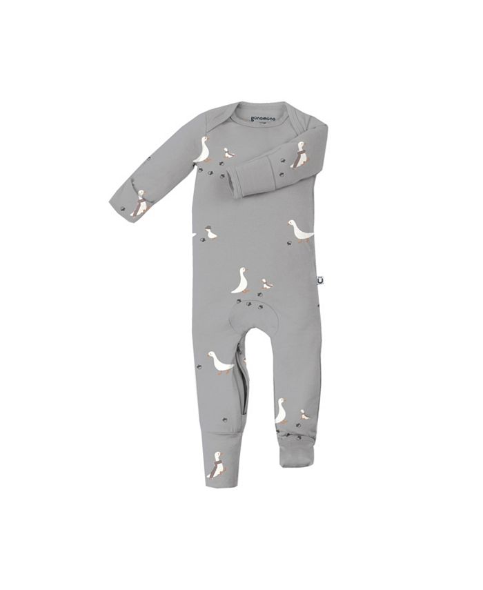 цена Комбинезон для маленьких мальчиков и девочек, пижама-трансформер, футболка-трансформер Gunamuna, серый