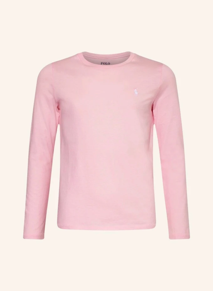 

Длинный рукав Polo Ralph Lauren, розовый
