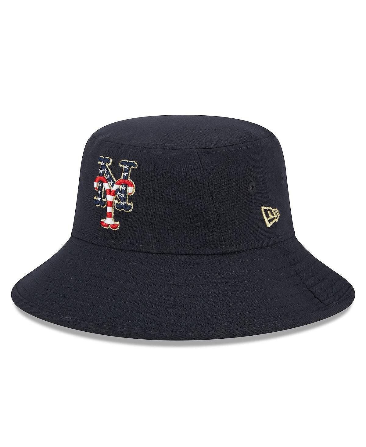 

Мужская темно-синяя панама New York Mets 2023 Четвертое июля New Era