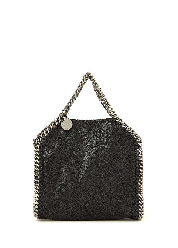 

Черная серебряная женская сумка falabella Stella McCartney