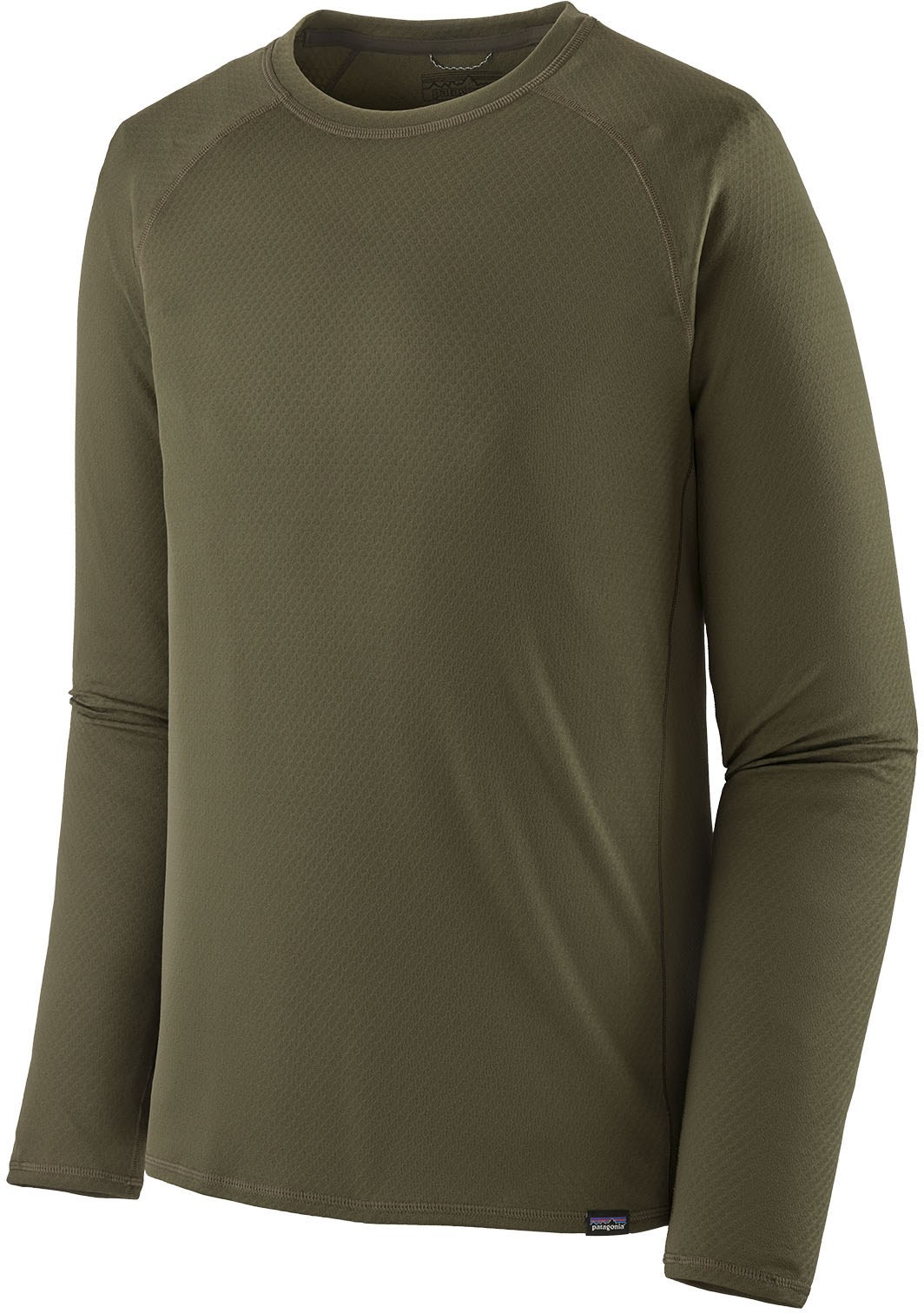 

Топ Capilene Midweight Crew Base Layer – мужской Patagonia, зеленый