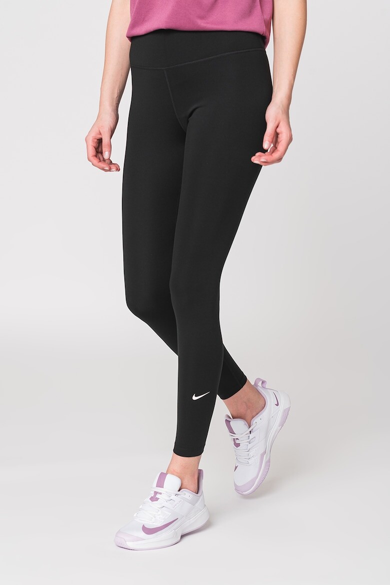 

Леггинсы для фитнеса One с технологией Dri-Fit и завышенной талией Nike, черный