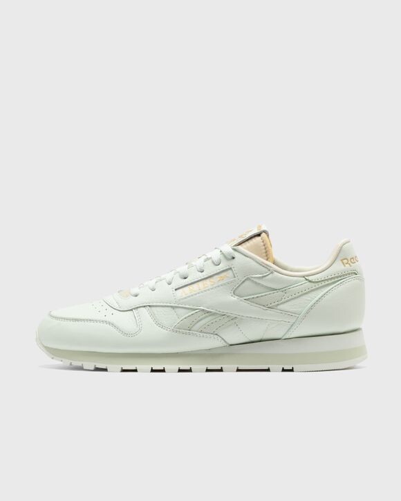 

Кроссовки Reebok Classic Leather, цвет opal glow/cool sage/stor