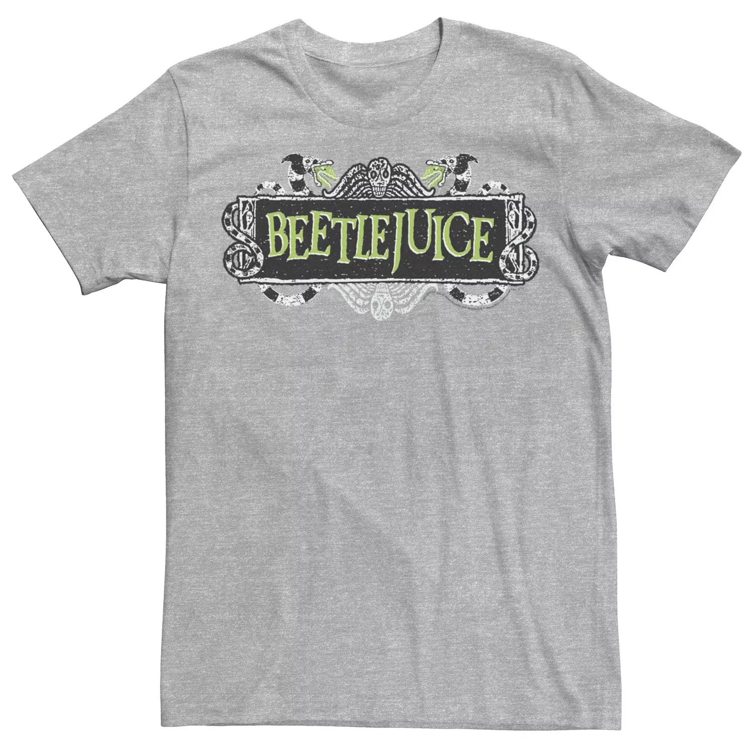 цена Мужская футболка с большим логотипом Beetlejuice Snake Licensed Character