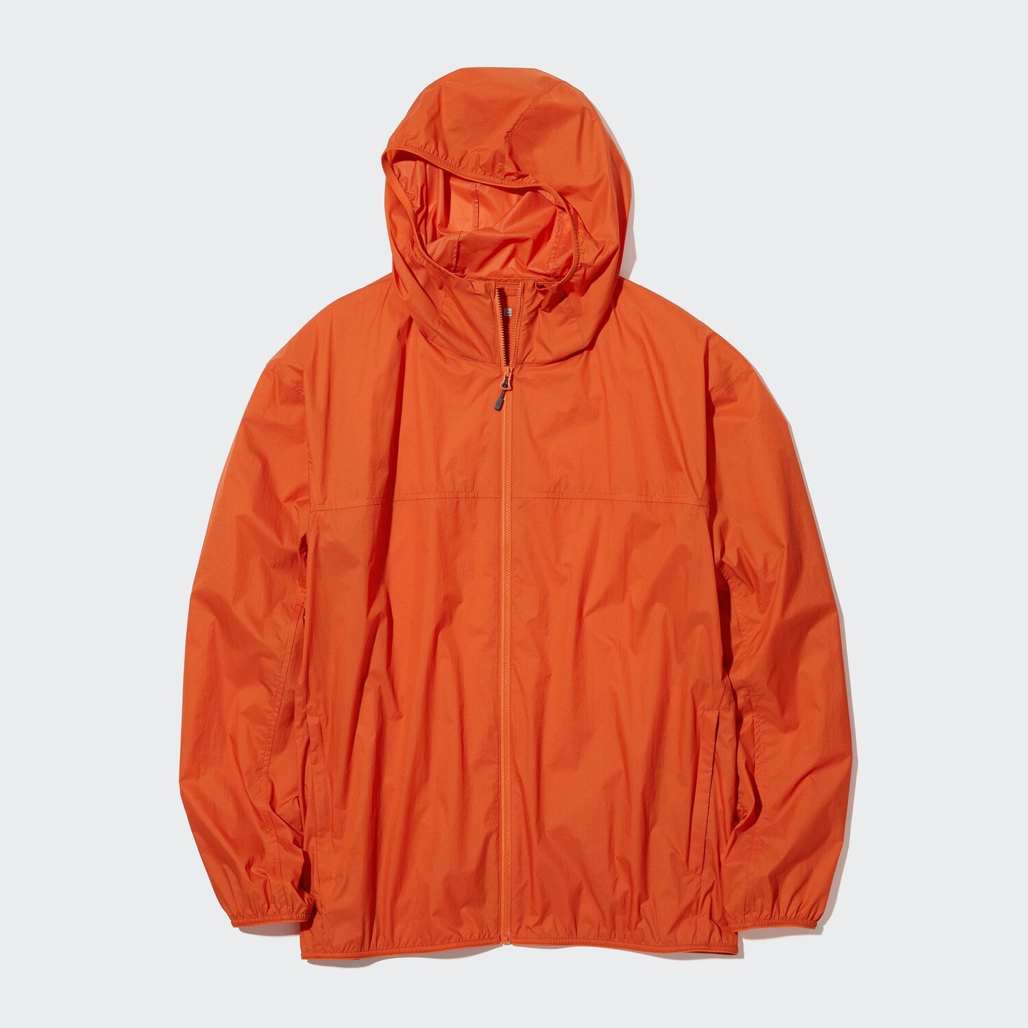 

Карманная парка с уф-защитой 3d cut UNIQLO, оранжевый