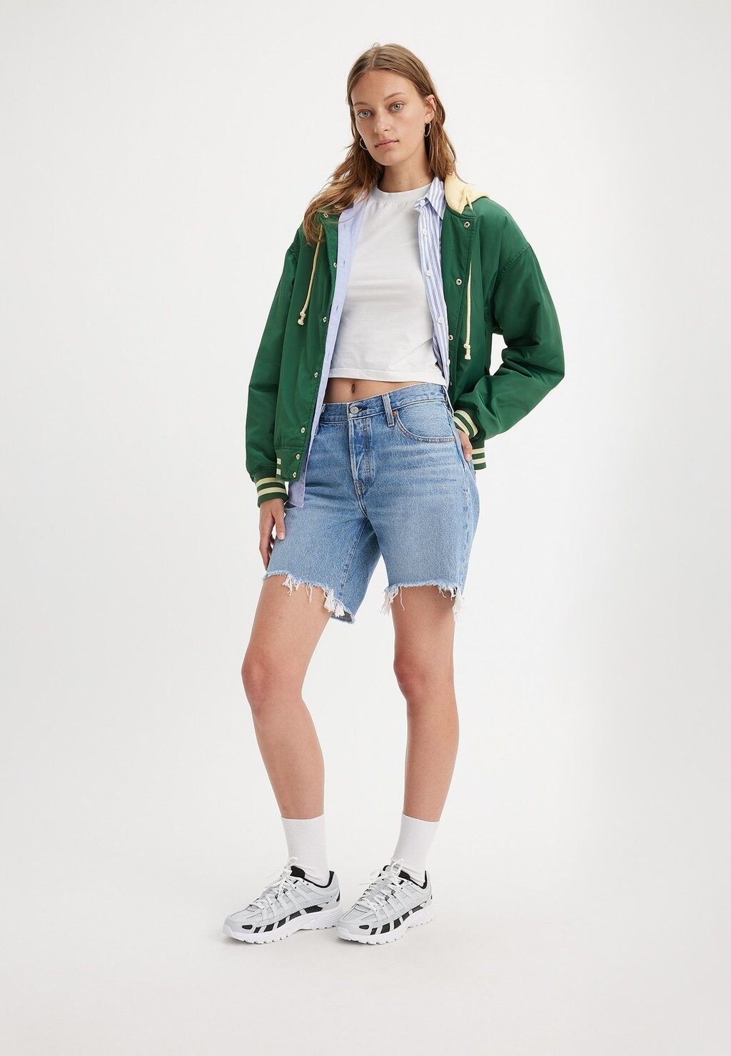 

Джинсовые шорты Levi's, синий деним