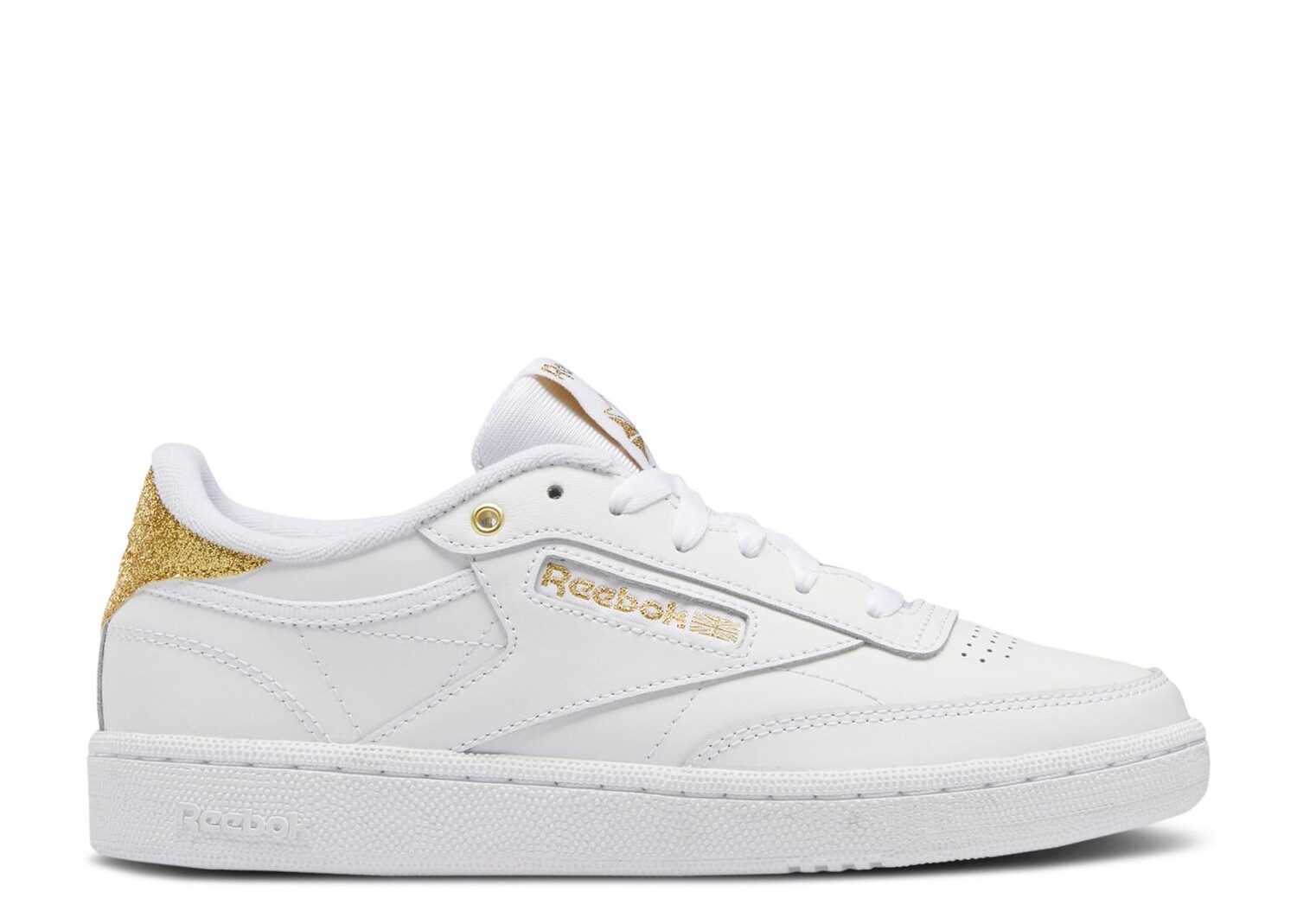 

Кроссовки Reebok Wmns Club C 85 'White Gold Metallic, белый