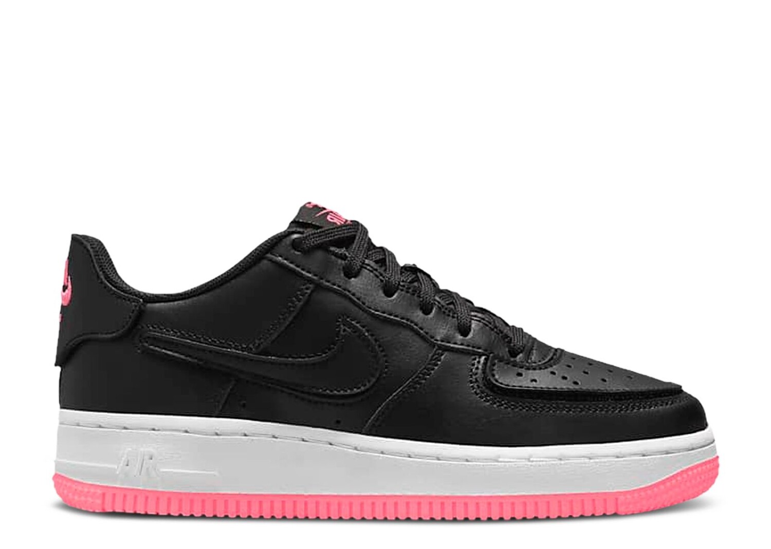 

Кроссовки Nike Air Force 1/1 Gs 'Black Hyper Pink', черный