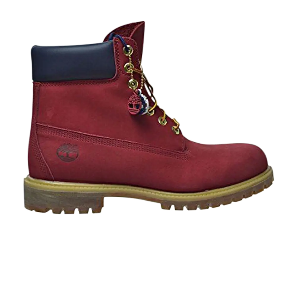 

6-дюймовый ботинок премиум-класса Timberland, красный