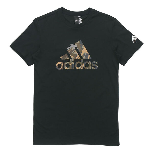 

Футболка m gfx t bol inf камуфляж короткий рукав Adidas, черный