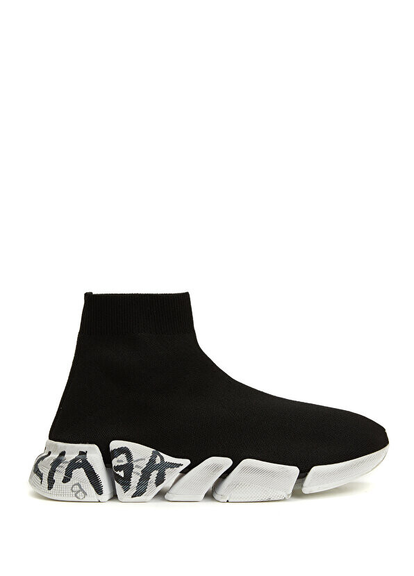 

Женские кроссовки speed 2 graffiti black sock form Balenciaga