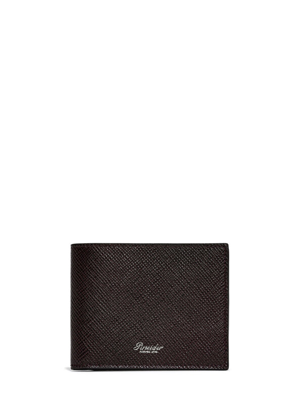 цена Мужской кожаный кошелек с плиточным логотипом Pineider