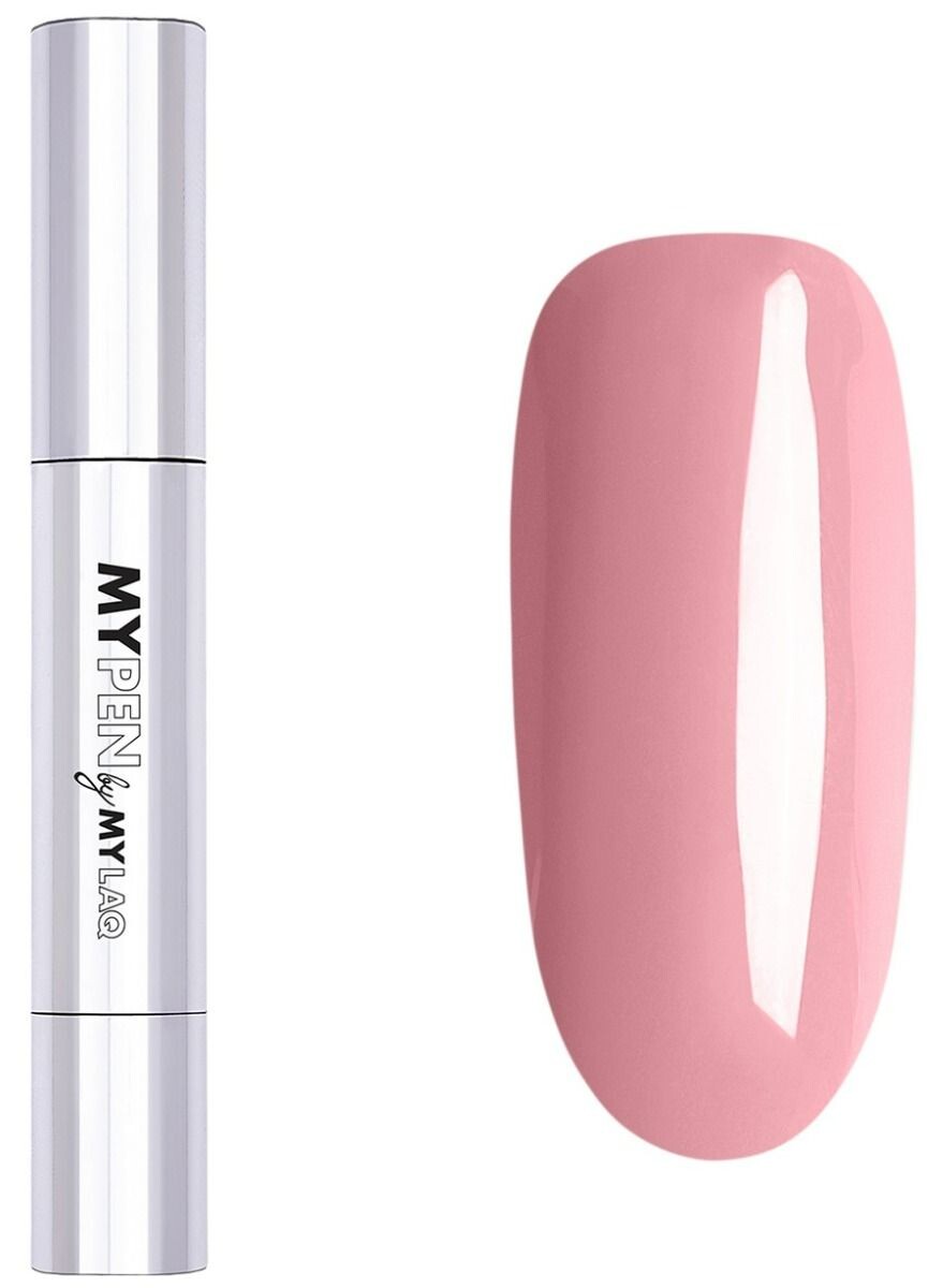 

Mylaq My Pen 3w1 гибридный лак для ногтей, My Easy Rosy Nude
