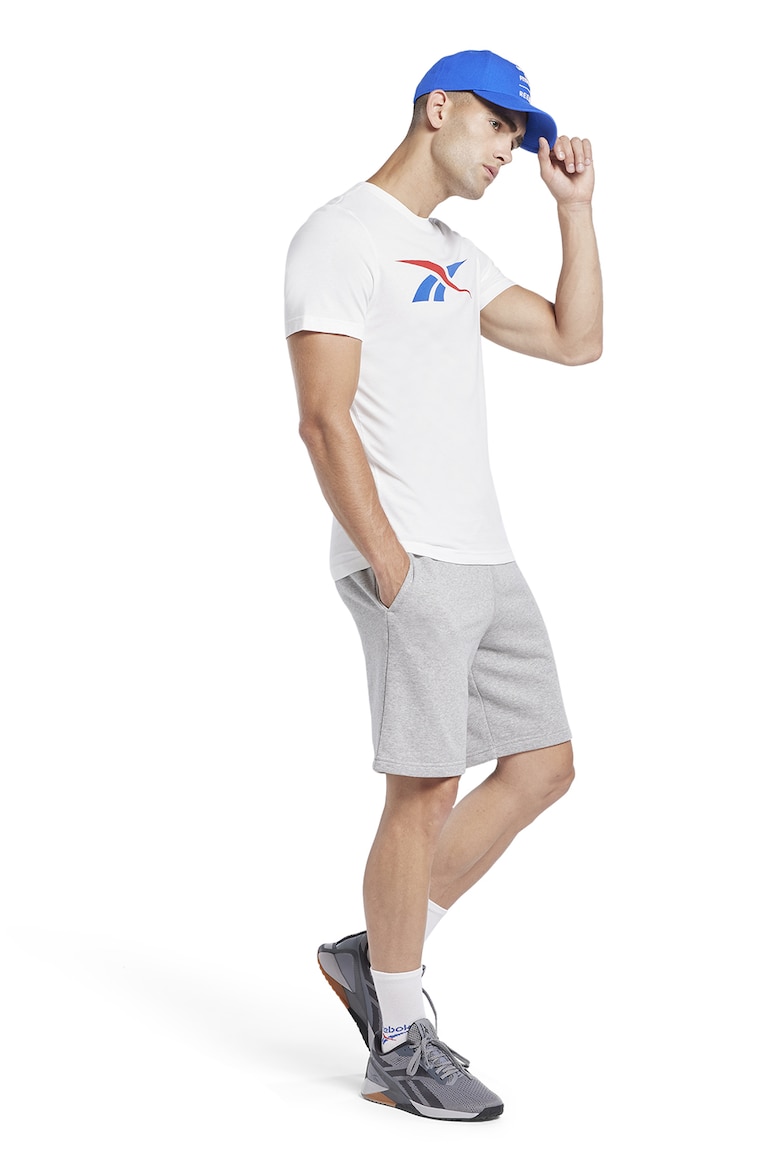 Спортивная футболка с логотипом Reebok, белый