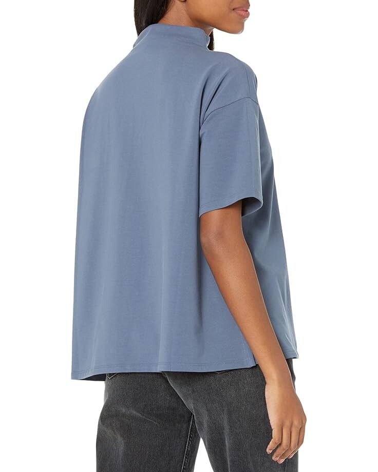 

Топ Eileen Fisher Petite Funnel Neck Top, цвет Dusk