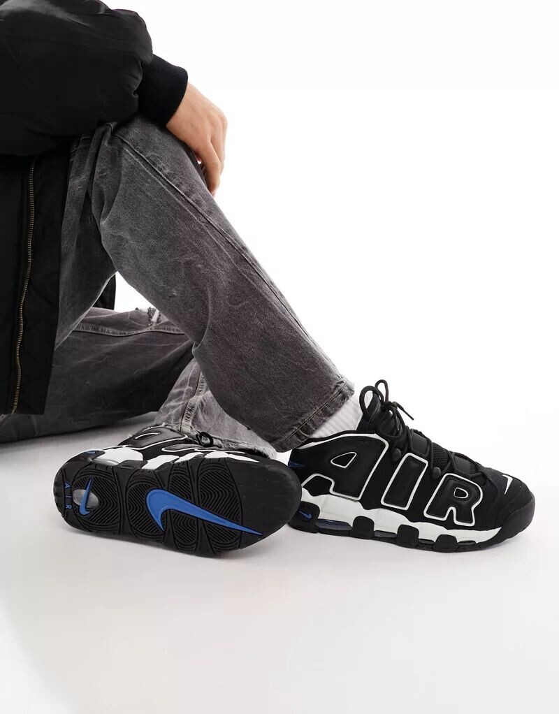 

Черно-белые кроссовки Nike Air More Uptempo '96