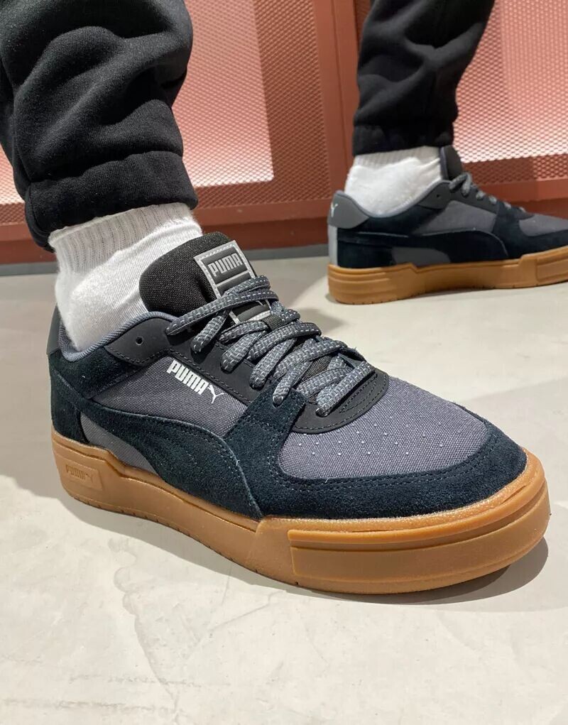 

Черные замшевые кроссовки PUMA CA Pro на резиновой подошве эксклюзивно для ASOS