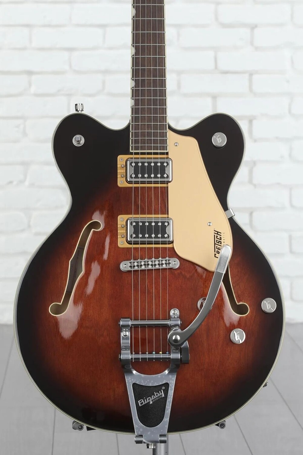 

Электрогитара Gretsch G5622T с электроматическим центральным блоком и двойной вырезкой - Single Barrel Burst