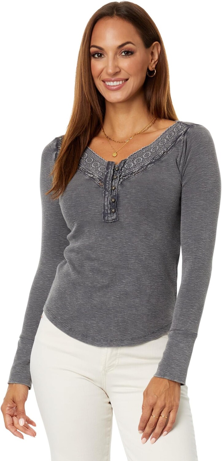 

Трим Микс Хенли Lucky Brand, цвет Asphalt