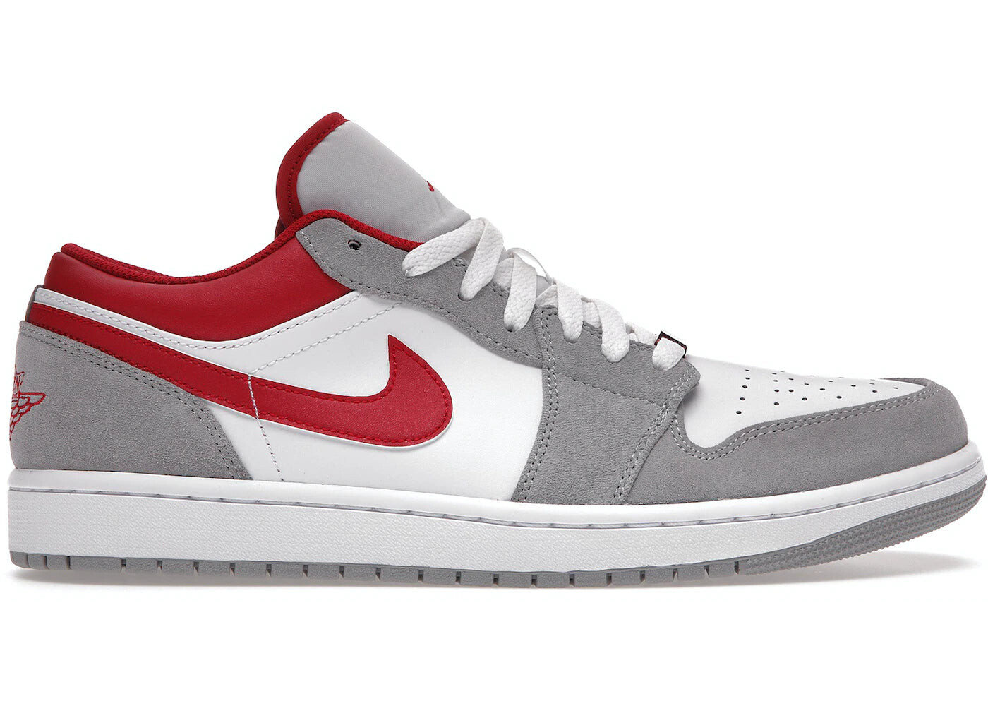 

Кроссовки Jordan 1 Low SE Light Smoke Grey Gym Red