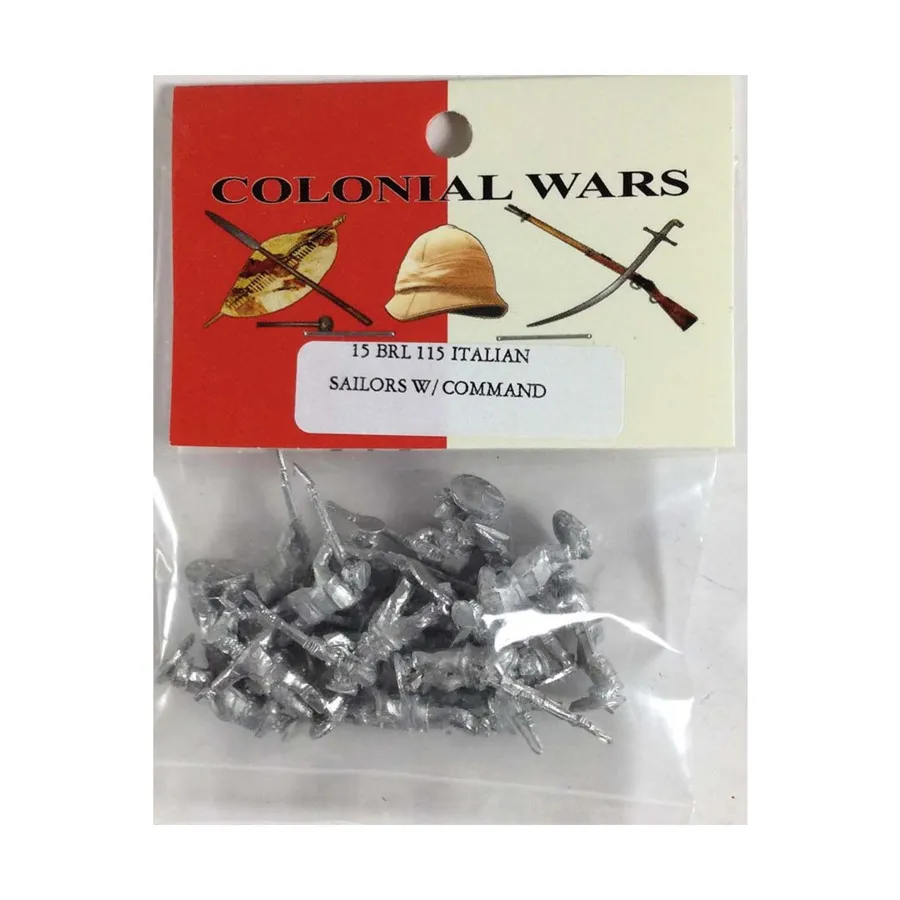 

Итальянские моряки с командованием, Colonial Wars - Eight-Nation Alliance (15mm) (Blue Moon)