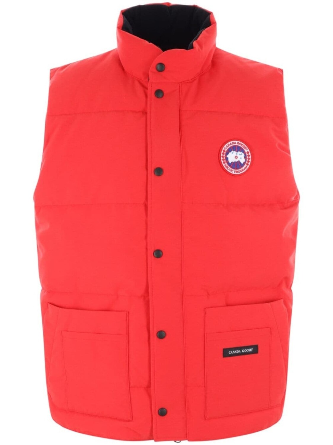 

Жилет с нашивкой-логотипом Canada Goose, красный