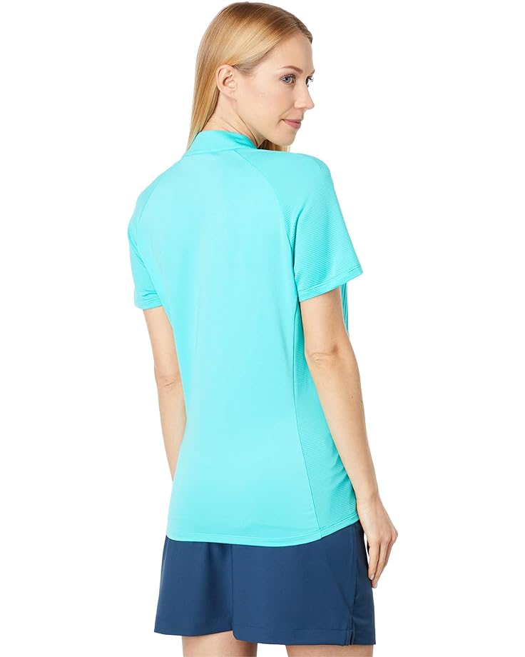Поло Adidas Primeblue Short Sleeve Polo, цвет Semi Mint Rush футболка ha4056 adidas bteamgt semi mint rush 134