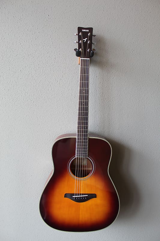 цена Акустическая гитара Brand New Yamaha FG-TA TransAcoustic Dreadnought Acoustic Guitar