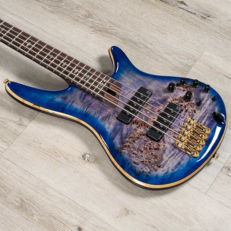 

Басс гитара Ibanez SR2605 Premium Electric Bass Guitar, 5-String, Cerulean Blue Burst