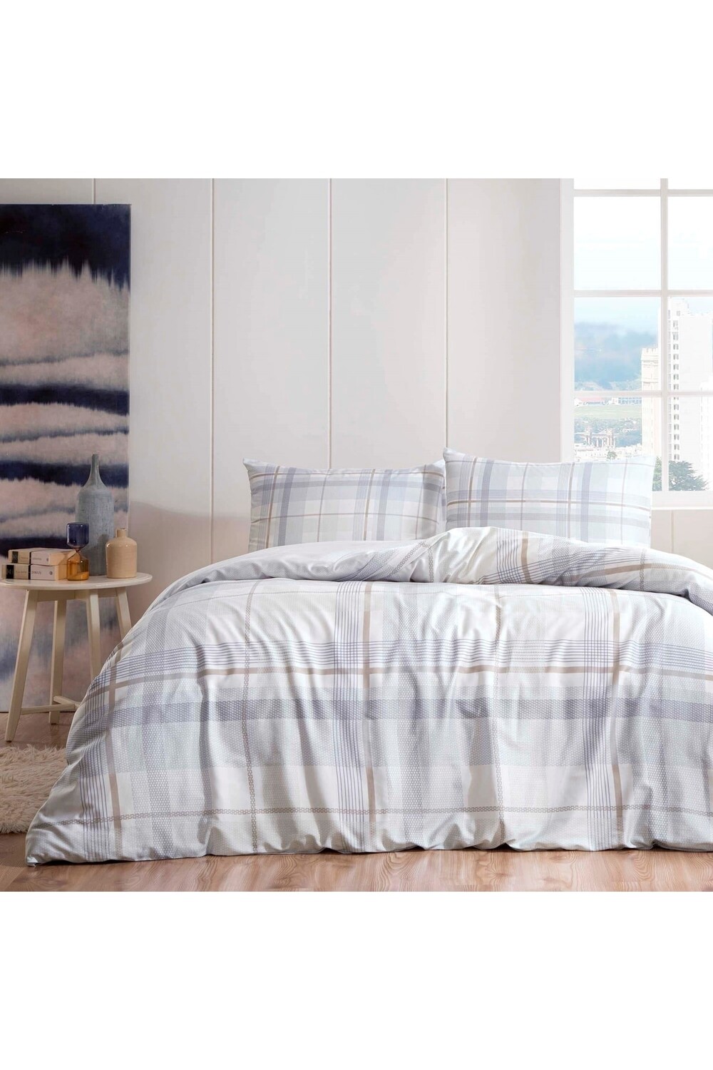

Комплект пододеяльников Linens Sc Allday Craze одинарный, синий