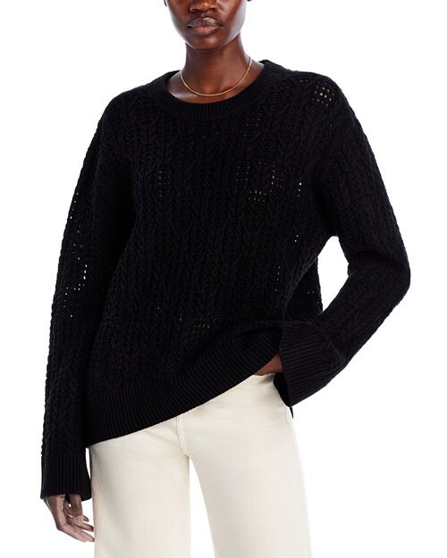 

Свитер косой вязки Divya rag & bone, цвет Black