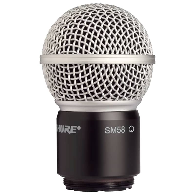 Микрофон Shure RPW112 Wireless SM58 Capsule shure wa723 sil корпус для передатчика glx d2 sm58 beta58 цвет серебряный