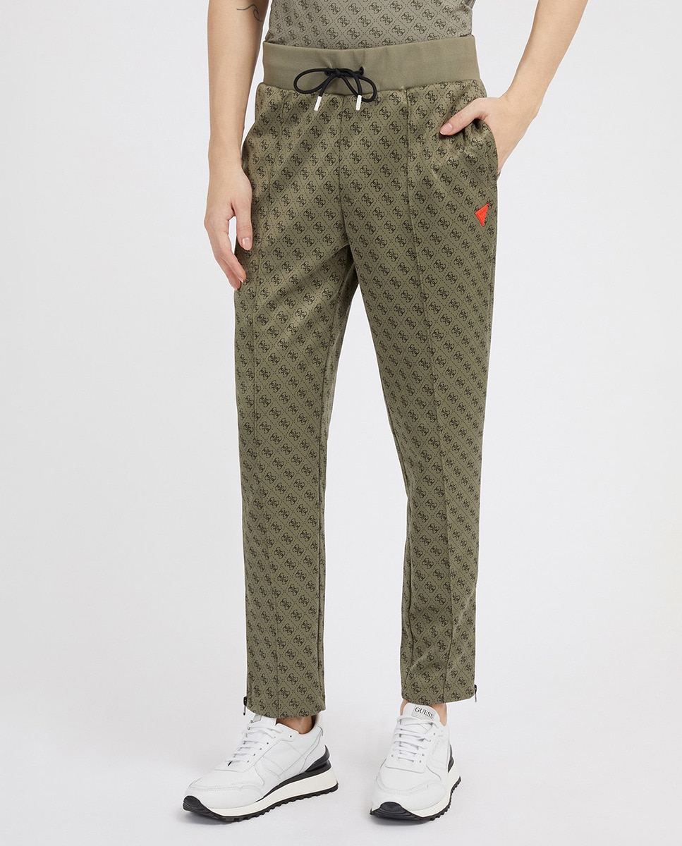 Мужские брюки-джоггеры с логотипом Guess