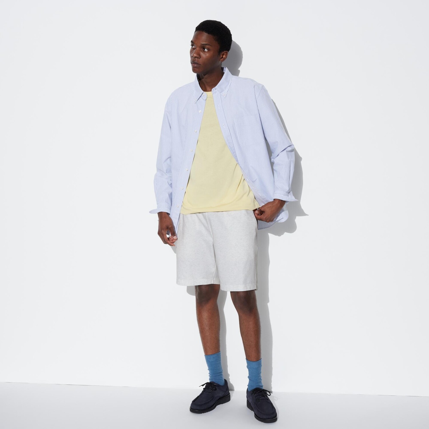 

Шорты легкие Uniqlo AIRism, молочный