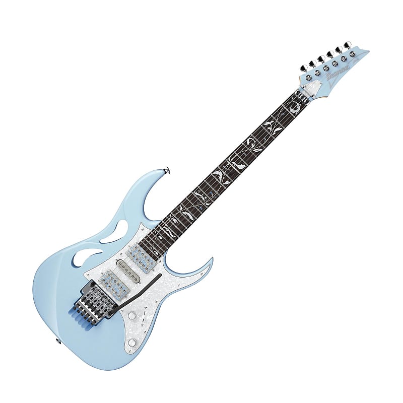 Электрогитара Ibanez PIA3761CBLP Steve Vai Signature PIA Series 6-String Electric Guitar w/Case, Blue Powder