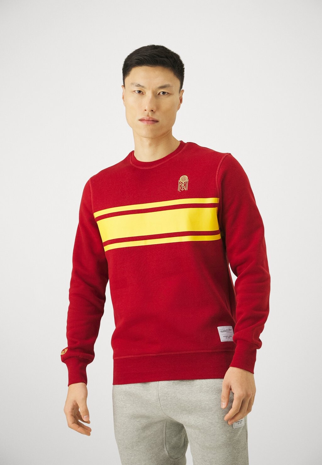 

Толстовка Branded Crew Mitchell & Ness, цвет vintage red