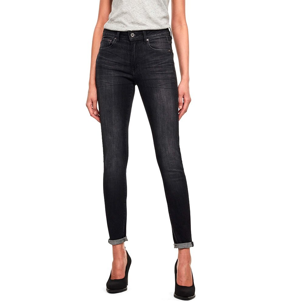 

Джинсы G-Star 3301 High Waist Skinny, черный