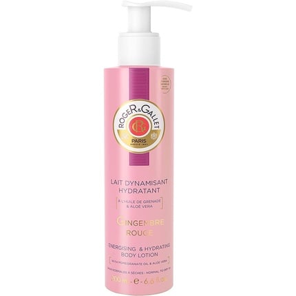 Лосьон для тела Gingembre Rouge 200 мл, Roger & Gallet мыло gingembre rouge 100 г roger