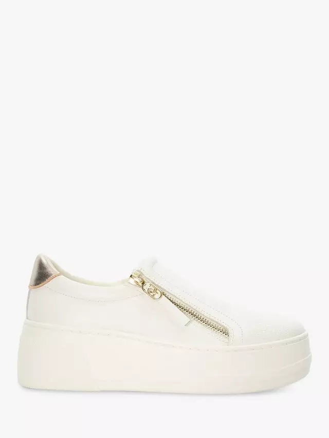 

Кроссовки Dune Dune Episodic Slip-On Flatform, цвет white/leather