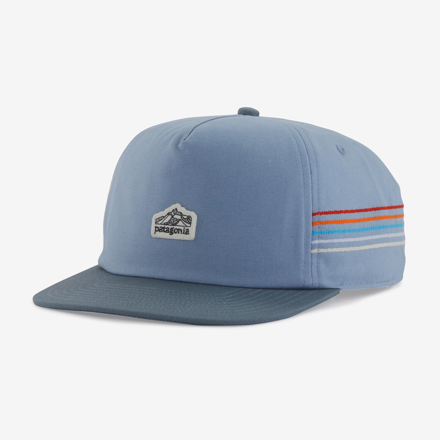 

Кепка Funfarer с логотипом Line Ridge Stripe Patagonia, серый