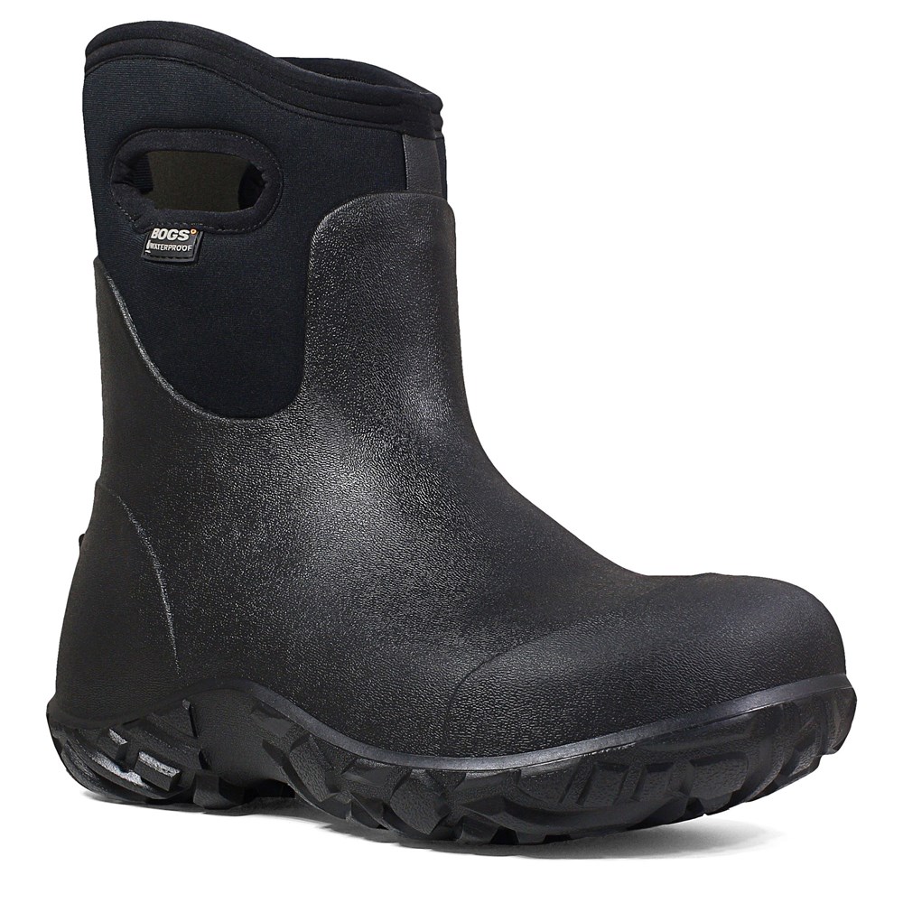 цена Мужские водонепроницаемые рабочие ботинки Workman с композитным носком 11 дюймов Bogs, черный